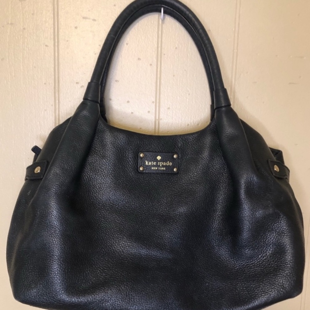Kate Spade Black Pebble Leather Women's Bag